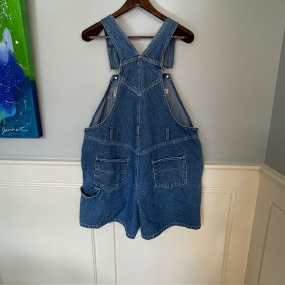 Disney 90's Vintage Winnie The Pooh & Friends Embroidered Denim Overalls XL - Picture 10 of 11